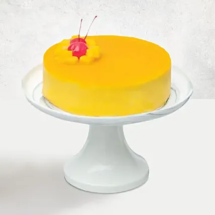 Tangy Mango Mousse Cake