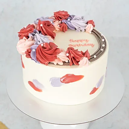 Rosetta Wreath Cake