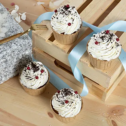 Vanilla Cupcakes Set of 4