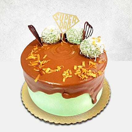 Ondeh Ondeh Chocolate Cake for Fathers Day