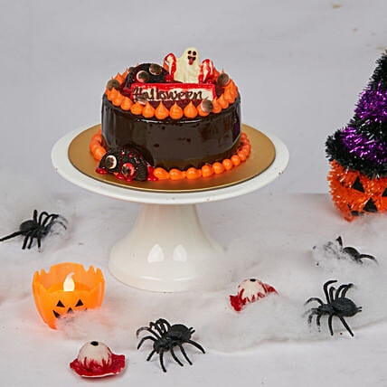 Ghost Halloween Cake