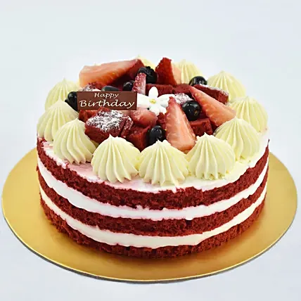 Red Velvet Cake For Birthday